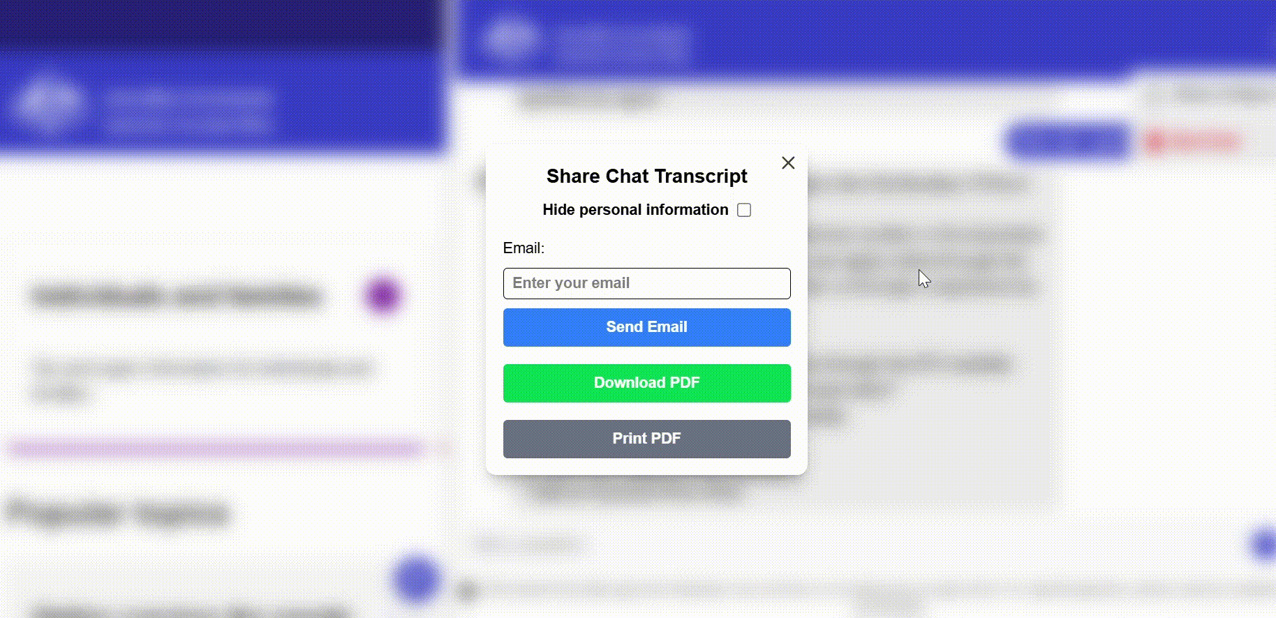 Printable transcript (PDF)